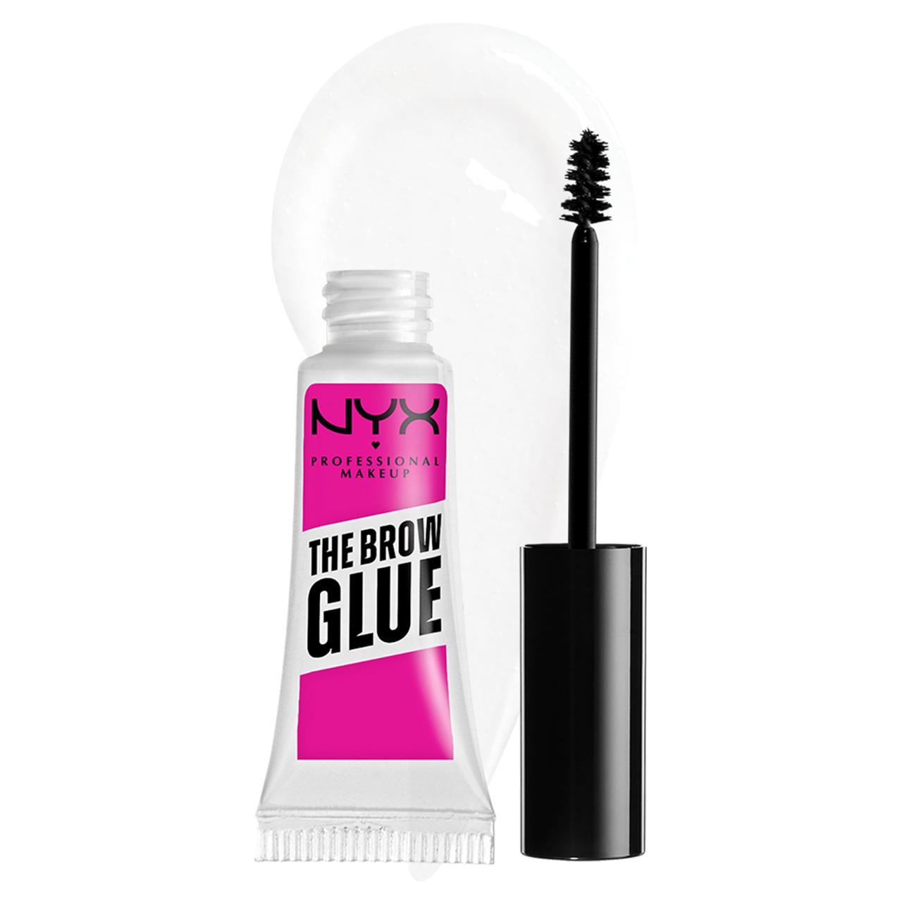 Nyx Professional Makeup Brow Glue, Extreme Hold Eyebrow Gel, Clear, 0. ... Nyx Professional Makeup Brow Glue, Extreme Hold Eyebrow Gel, Clear, 0. ...