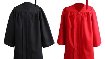 Kids Preschool Graduation Cap and Gown 2024 Pink Cap and Gown Set 27 ...
