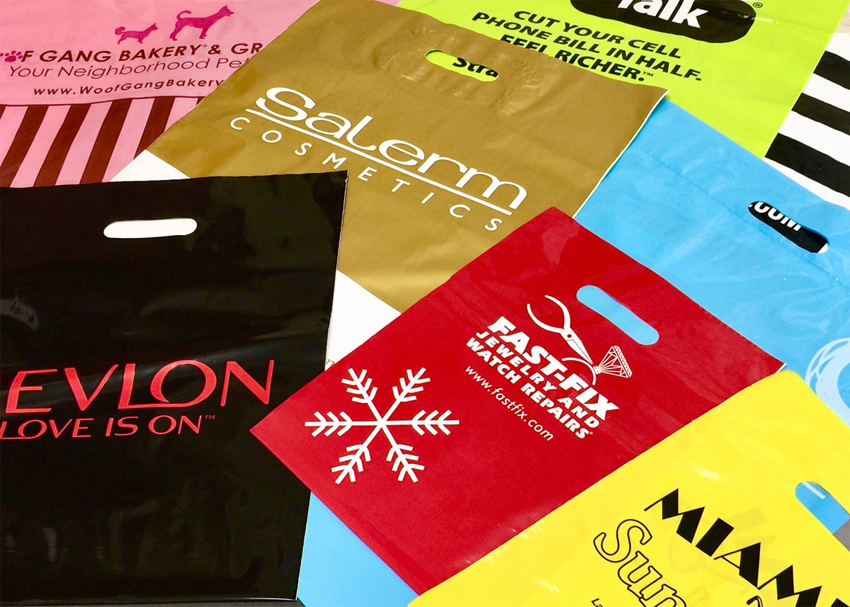 Plastic bags poly