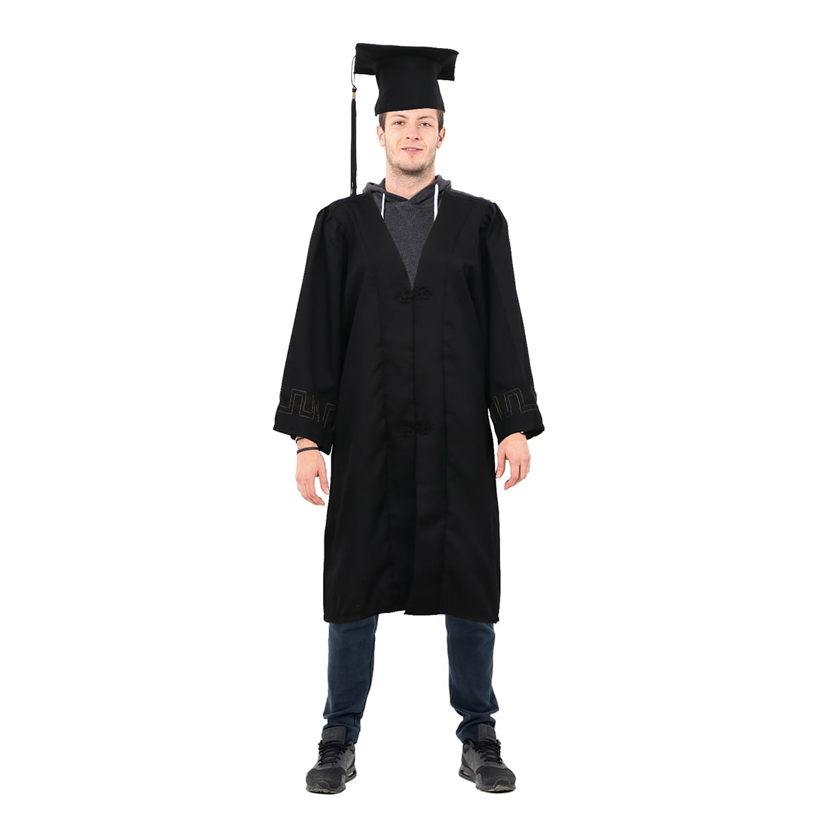 Formal Dress Graduation Gown and Tassel Graduation Ceremony Attire De ... Formal Dress Graduation Gown and Tassel Graduation Ceremony Attire De ...