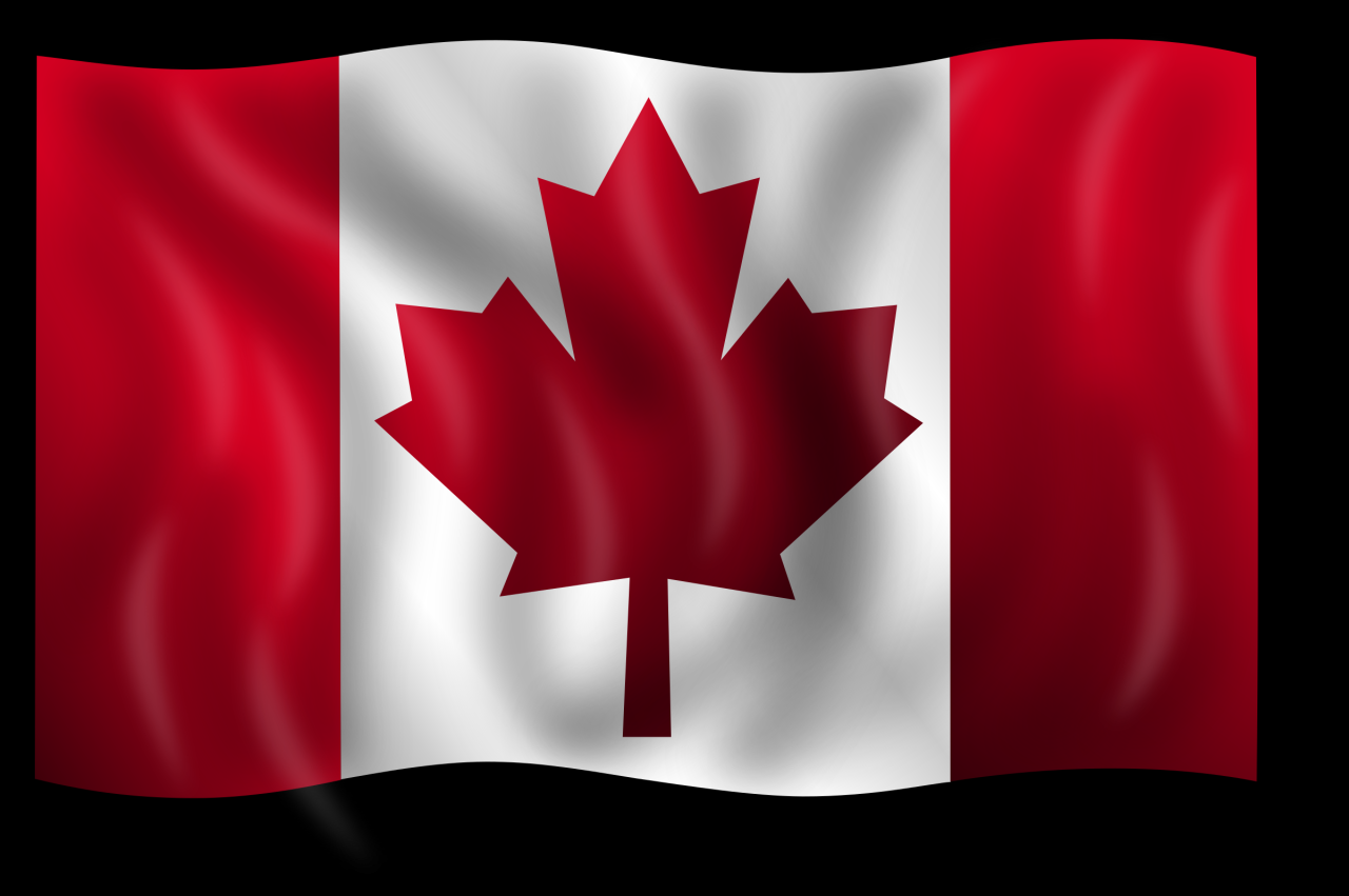 Clipart - Canadian Flag 8 Clipart - Canadian Flag 8