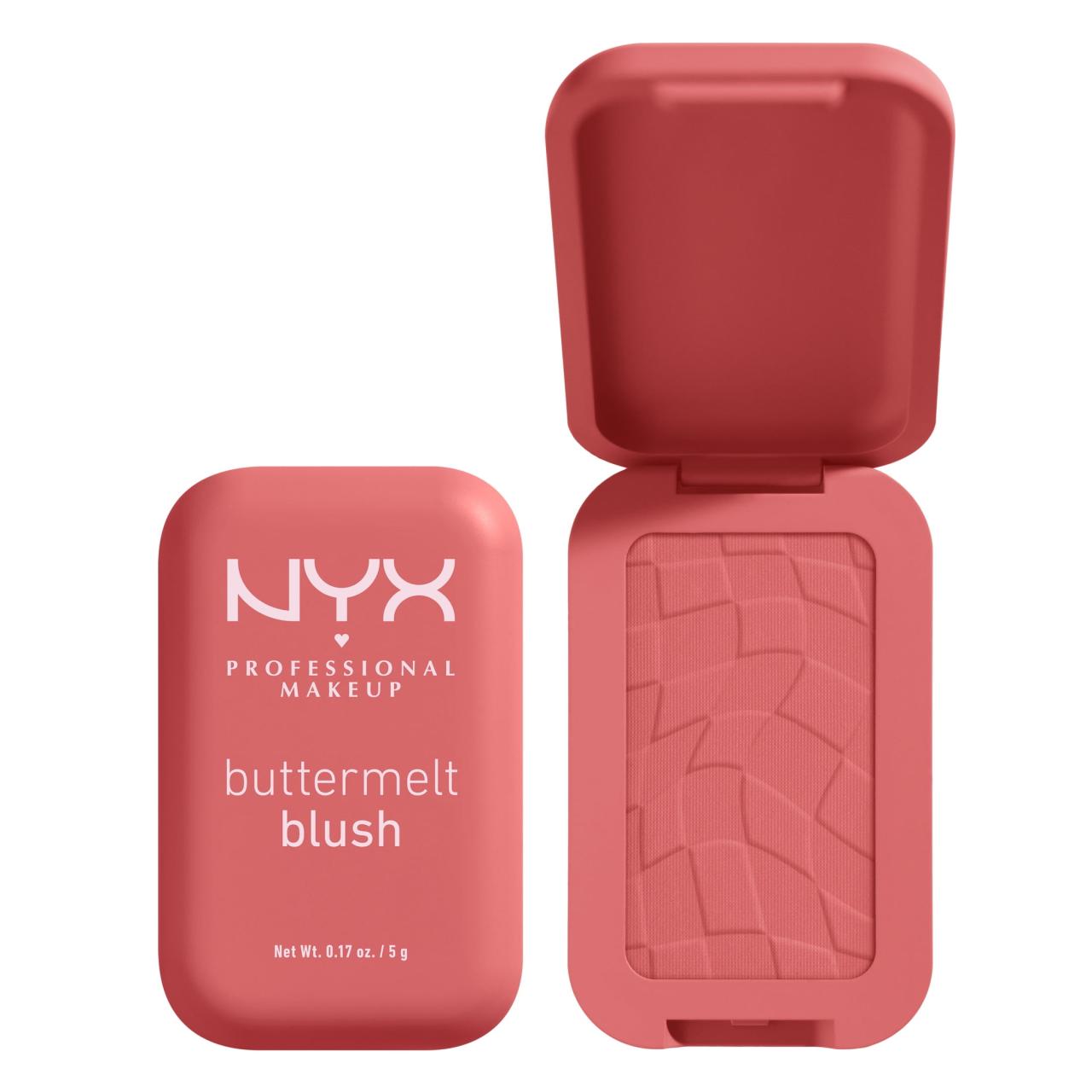 NYX Professional Makeup Buttermelt Powder Blush, Feeling Butta ... NYX Professional Makeup Buttermelt Powder Blush, Feeling Butta ...