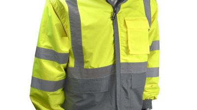 Safety Jacket With Logo For Ultimate Visibility And Safety