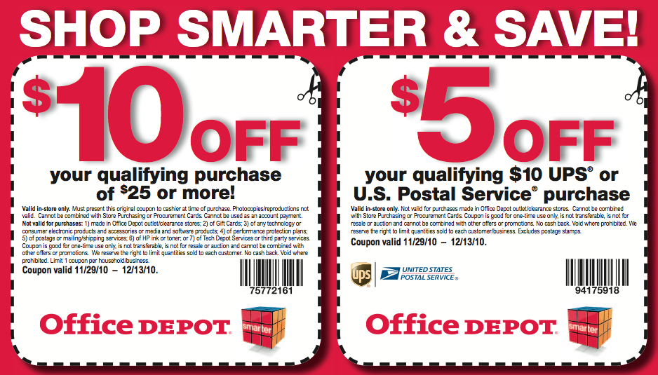 Bargain is the New Black: Printable Coupon: Office Depot / ... Bargain is the New Black: Printable Coupon: Office Depot / ...