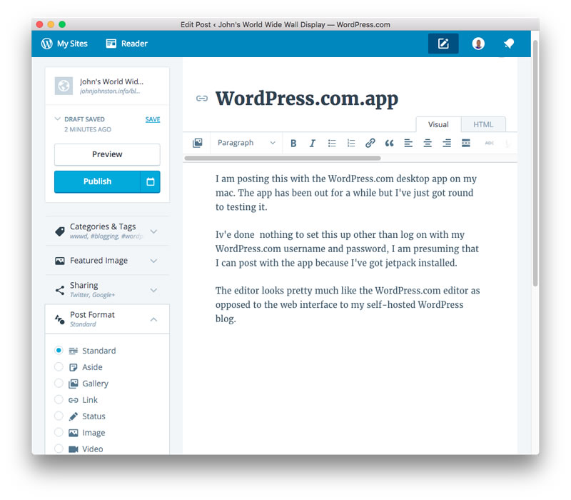 WordPress.com.app WordPress.com.app