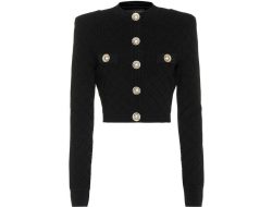 Balmain Crop Jacket Style Statement