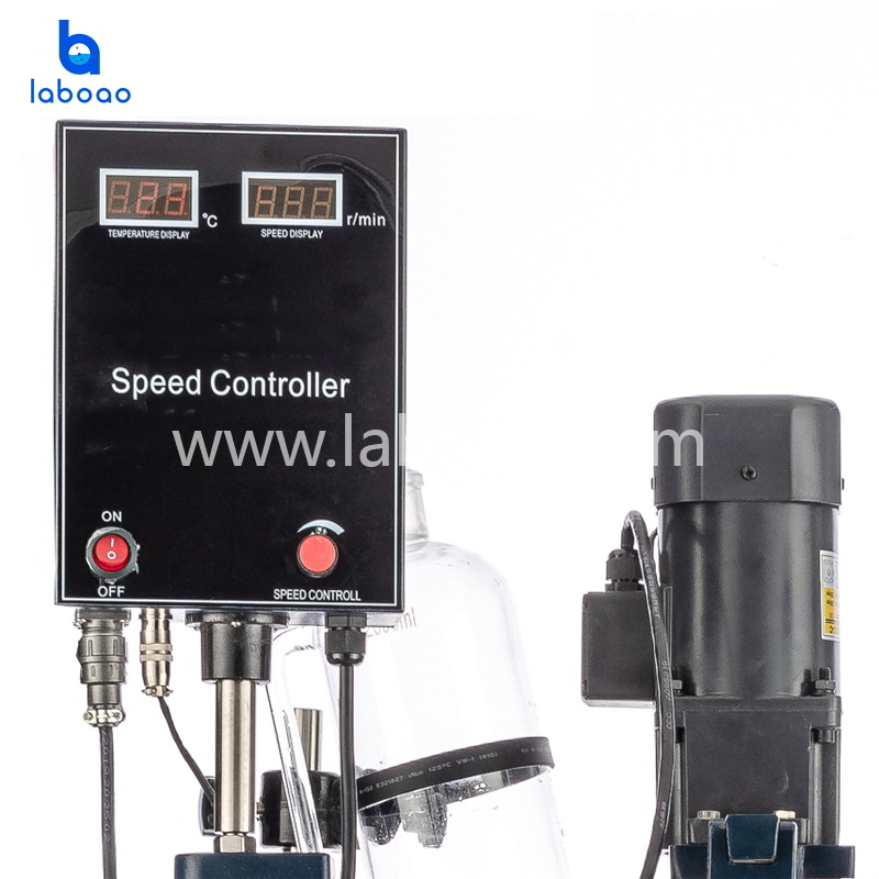Jacketed glass reactor