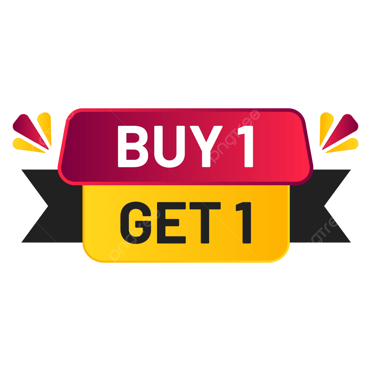 Buy 1 Get Banner, Buy One Get 1, Buy 1, Get 1 PNG and Vector with ... Buy 1 Get Banner, Buy One Get 1, Buy 1, Get 1 PNG and Vector with ...