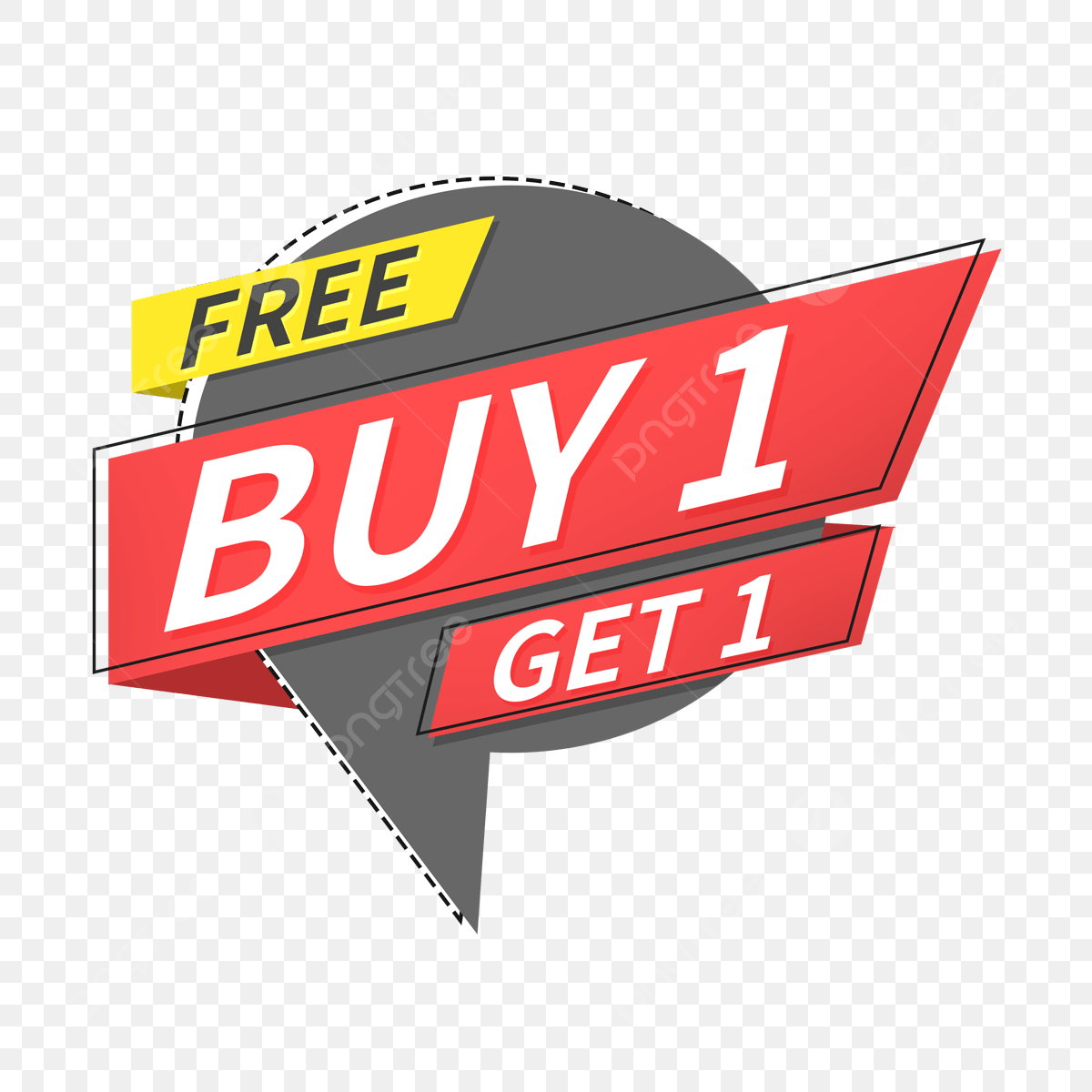 Buy One Hd Transparent, Buy One Get One Free Promotion Label Bubble ... Buy One Hd Transparent, Buy One Get One Free Promotion Label Bubble ...