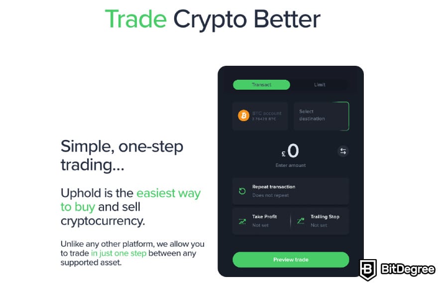 Buy Crypto Uphold